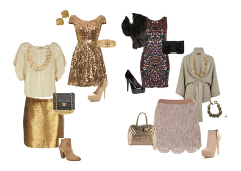 How to wear sequins: Dress up or down!